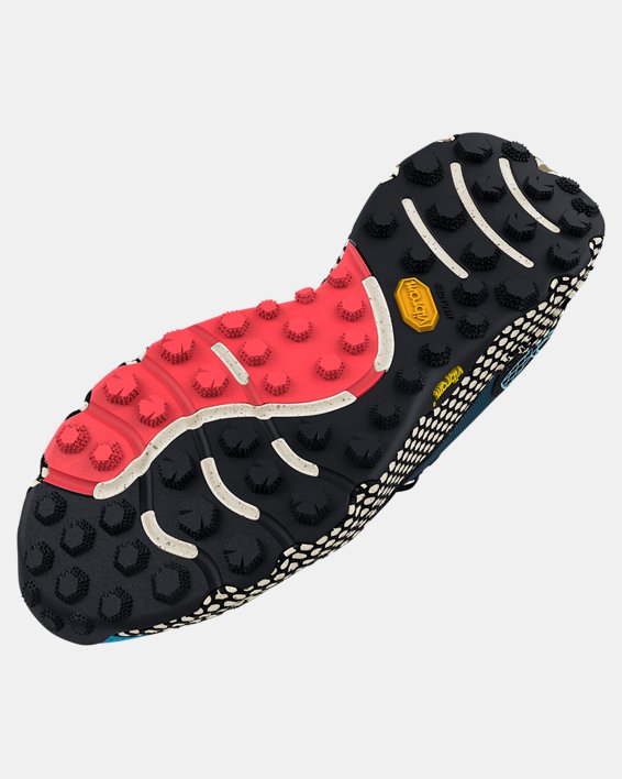 Unisex UA HOVR™ Ridge Trail Running Shoes, Black, pdpMainDesktop image number 4